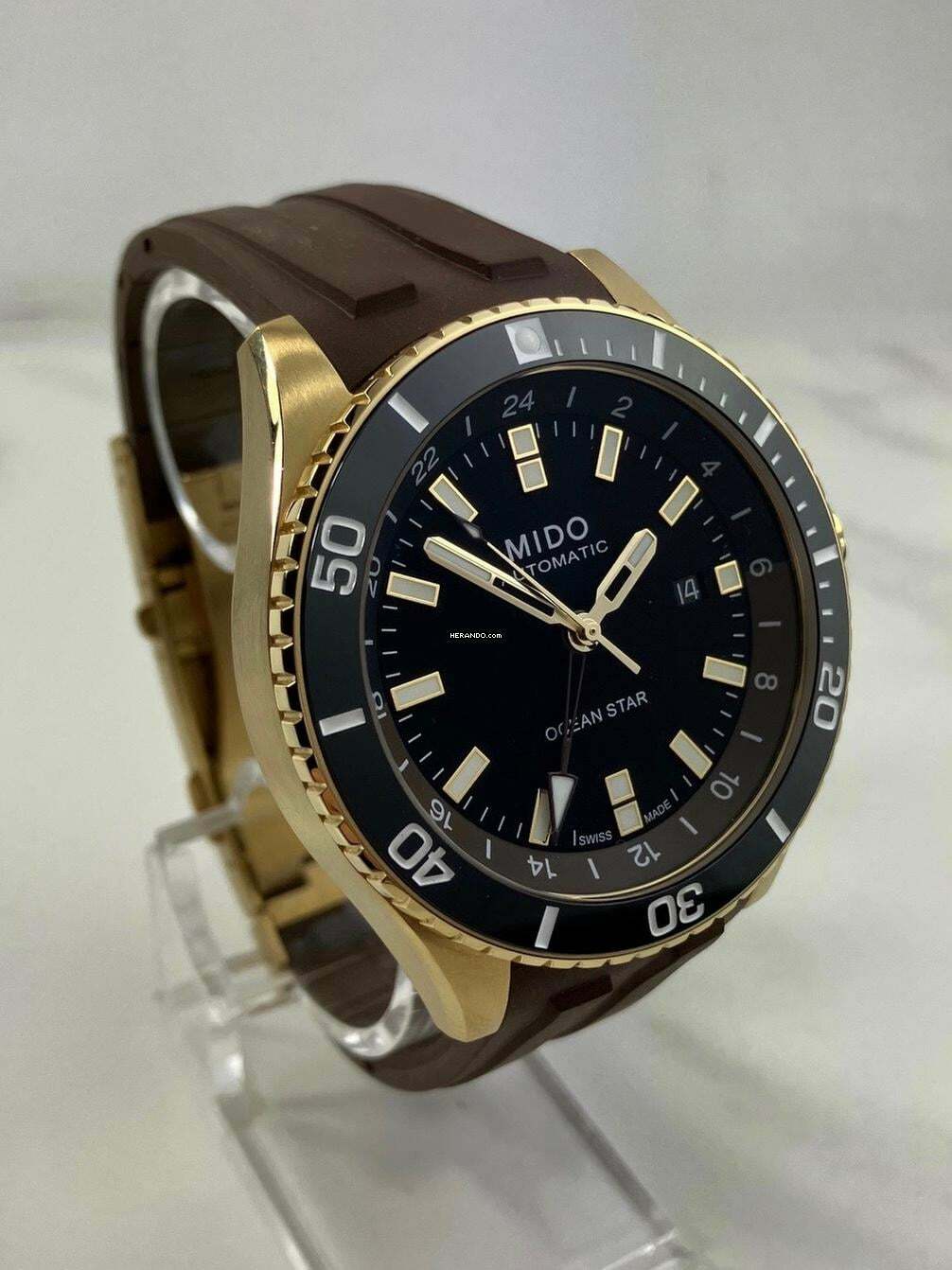 Thumbnail von Mido Ocean Star GMT Captain V / Full Set / 01-2026