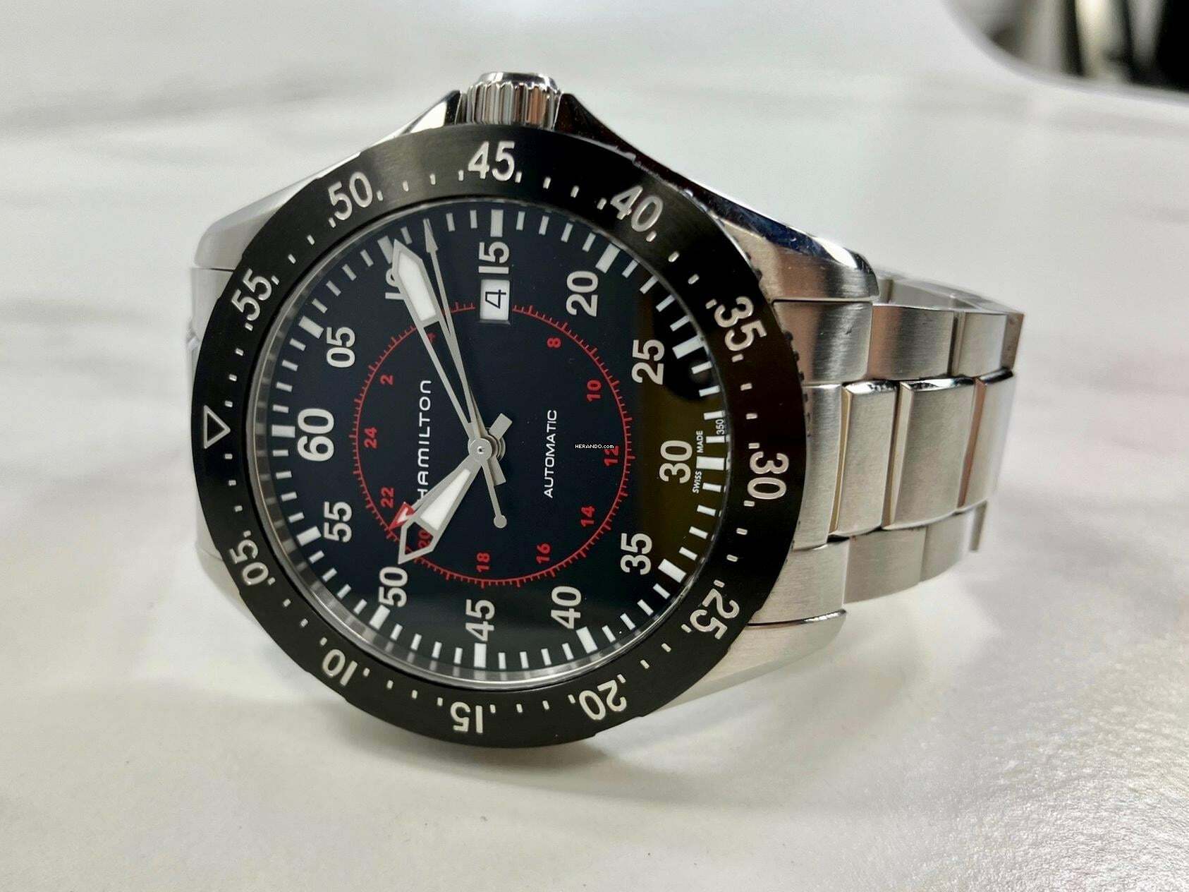 Thumbnail von Hamilton Khaki Pilot Aviation Pilot Gmt Box+Papiere
