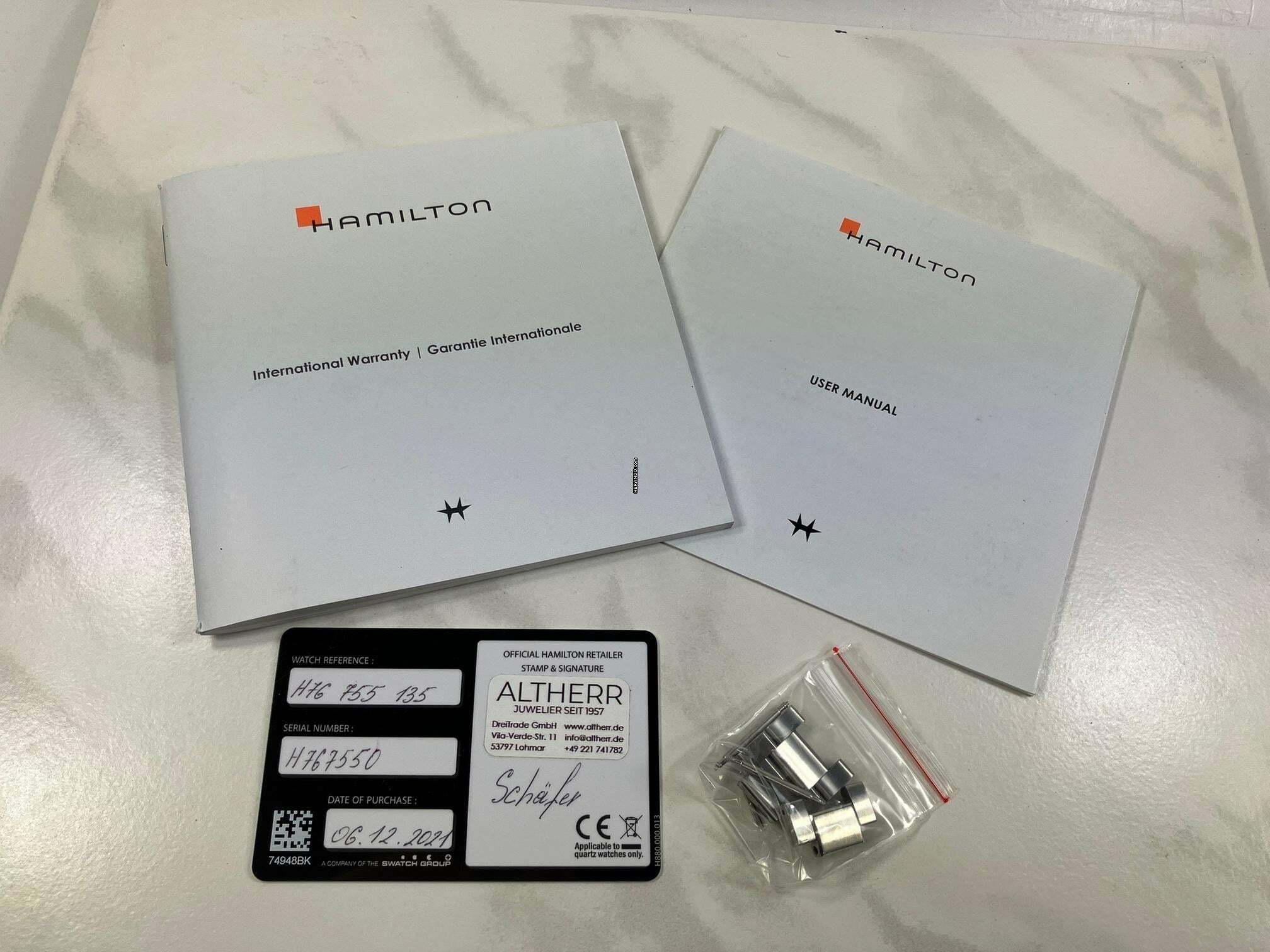 Thumbnail von Hamilton Khaki Pilot Aviation Pilot Gmt Box+Papiere