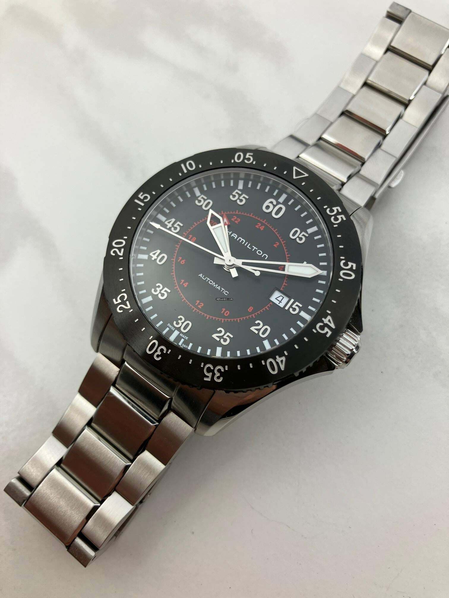 Thumbnail von Hamilton Khaki Pilot Aviation Pilot Gmt Box+Papiere
