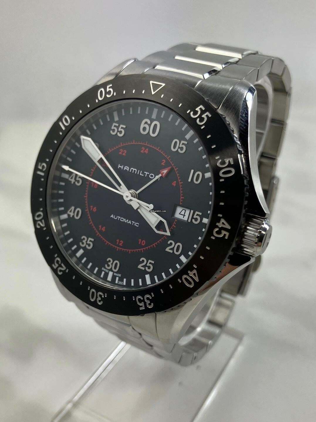 Thumbnail von Hamilton Khaki Pilot Aviation Pilot Gmt Box+Papiere