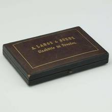 Thumbnail von A. Lange & Söhne Qualität 1A 18k Gold Taschenuhr-Original Etui und Zertifikat 1889 Diamant BOX und Museums Zertifikat