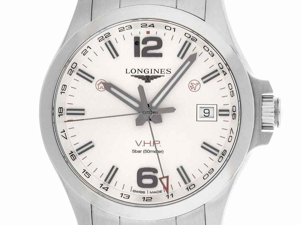  Longines Conquest VHP Ref.L37284766 2022 Full Set wie Neu Vintage Conquest VHP 