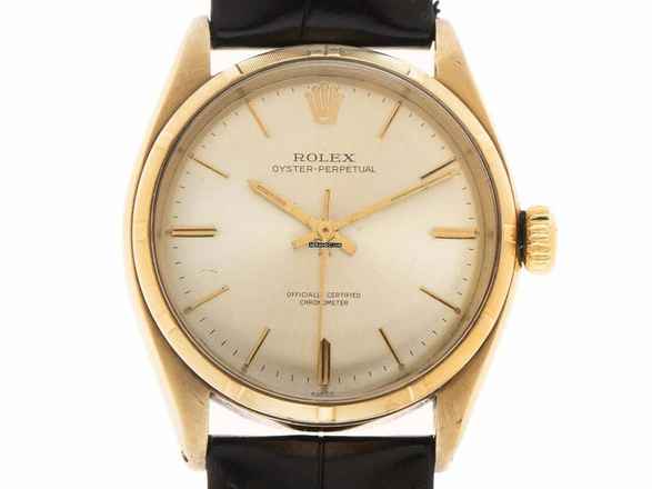  Rolex Oyster Perpetual Date Ref.6535 1937 original Box original unpoliert Oyster Perpetual 14kt Gelbgold 