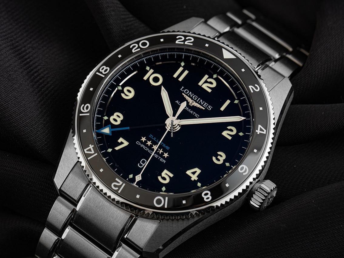 Thumbnail von Longines Spirit ZULU Time Ref.L3.812.4.53.6 2025 Full Set Ungetragen Spirit ZULU Time