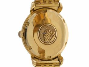 Thumbnail von Omega Constellation Ref.14398SC 1962 original Box original unpoliert Constellation Grand Deluxe Automatic Chronometer 18kt Gelbgold 117g