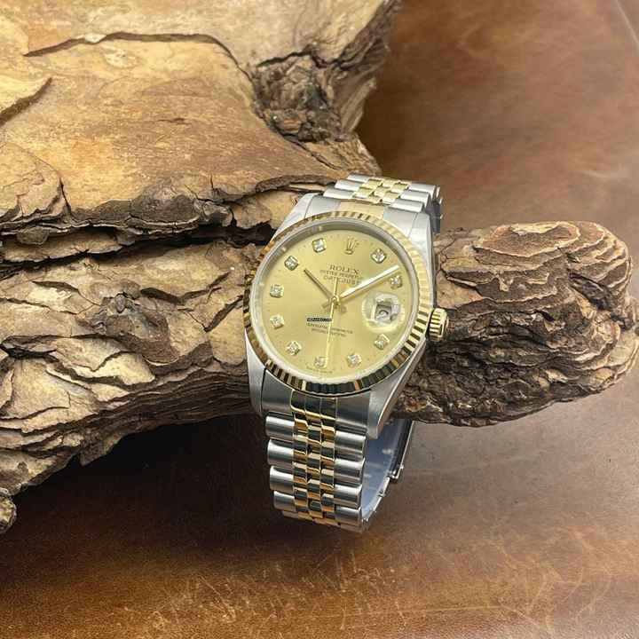  Rolex Datejust 36 Datejust 36 - Diamant Blatt - FULLSET 1999 - Ref. 16233 Factory Dia Dial 