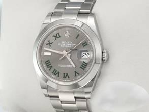 Thumbnail von Rolex Datejust 41 41mm 126300 2025 Wimbledon Edelstahl Automatik Stahl Stainless Steel Oyster-band Chronometer
