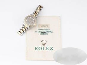Thumbnail von Rolex Lady-Datejust Edelstahl Gelbgold 750 Diamanten Automatik Gold Stahl Damen