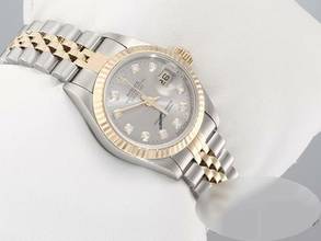 Thumbnail von Rolex Lady-Datejust Edelstahl Gelbgold 750 Diamanten Automatik Gold Stahl Damen