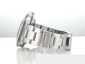 Thumbnail von Rolex GMT-Master II Stahl 16710 2001 Pepsi Automatik Edelstahl Herrenuhr Stainless Steel Oyster-band Chronometer Black Dial