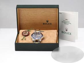 Thumbnail von Rolex Submariner Date 16613 2000 Stahl Gelbgold 750 Automatik Taucheruhr Stainless Steel 18kt Yellow Gold Oyster-band Chronometer Blue Dial