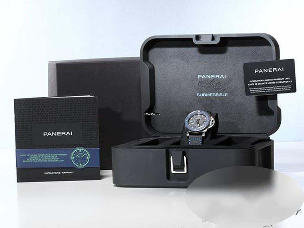 Thumbnail von Panerai Submersible 42mm Pam00959 2020 Edelstahl Automatik Wempe-service: 2025