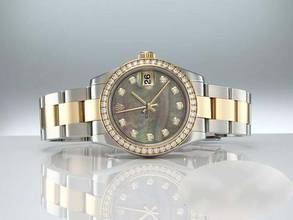 Thumbnail von Rolex Datejust 31 31mm Medium 178383 Stahl Gelbgold 750 Perlmutt Diamanten Stainless Steel 18kt Yellow Gold Oyster-band Chronometer