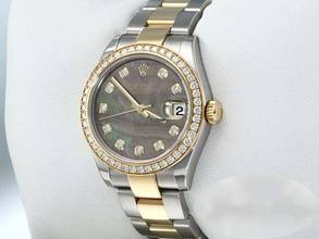 Thumbnail von Rolex Datejust 31 31mm Medium 178383 Stahl Gelbgold 750 Perlmutt Diamanten Stainless Steel 18kt Yellow Gold Oyster-band Chronometer