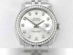 Thumbnail von Rolex Datejust 36 36mm 116244 2015 Stahl Weissgold 750 Diamanten Automatik Stainless Steel 18kt White Gold Jubilé-band Chronometer Oyster