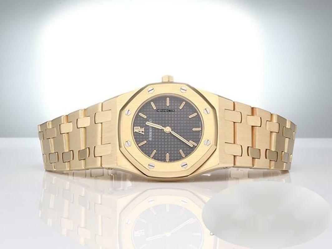 Thumbnail von Audemars Piguet Royal Oak 6007ba Gelbgold 750 Damen Damenuhr Gold