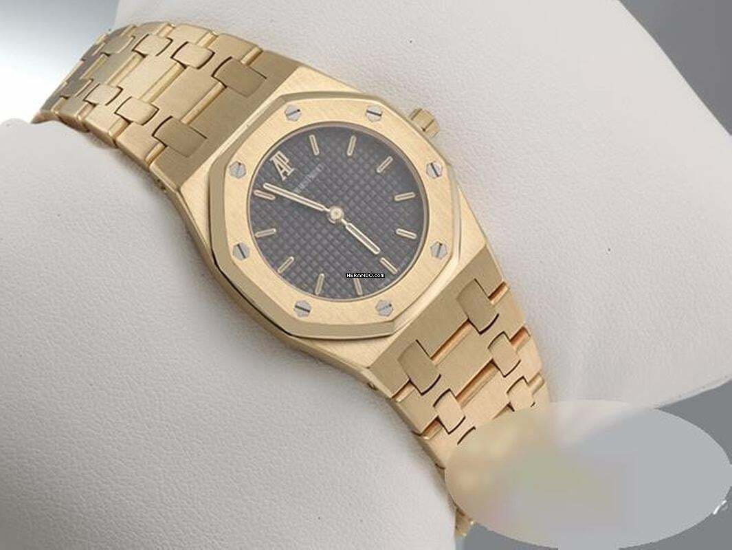 Thumbnail von Audemars Piguet Royal Oak 6007ba Gelbgold 750 Damen Damenuhr Gold