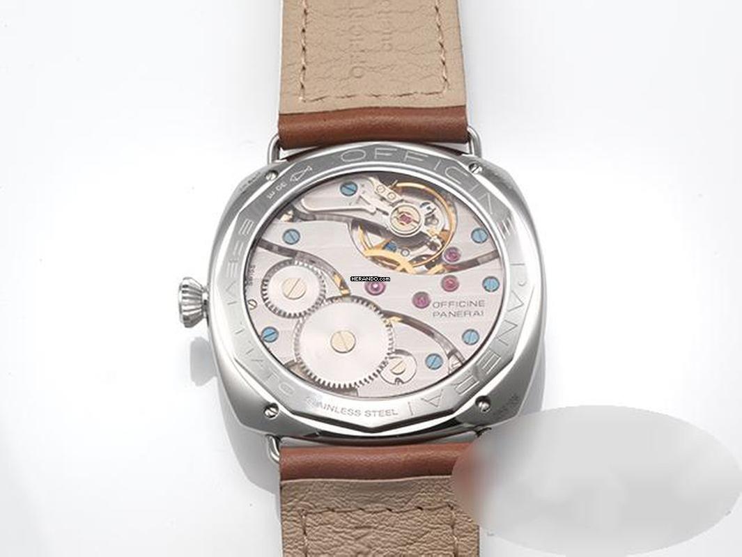 Thumbnail von Panerai Radiomir 1936 California Brevettato 47 Mm Pam00249 Edelstahl Handaufzug Steel Black Dial