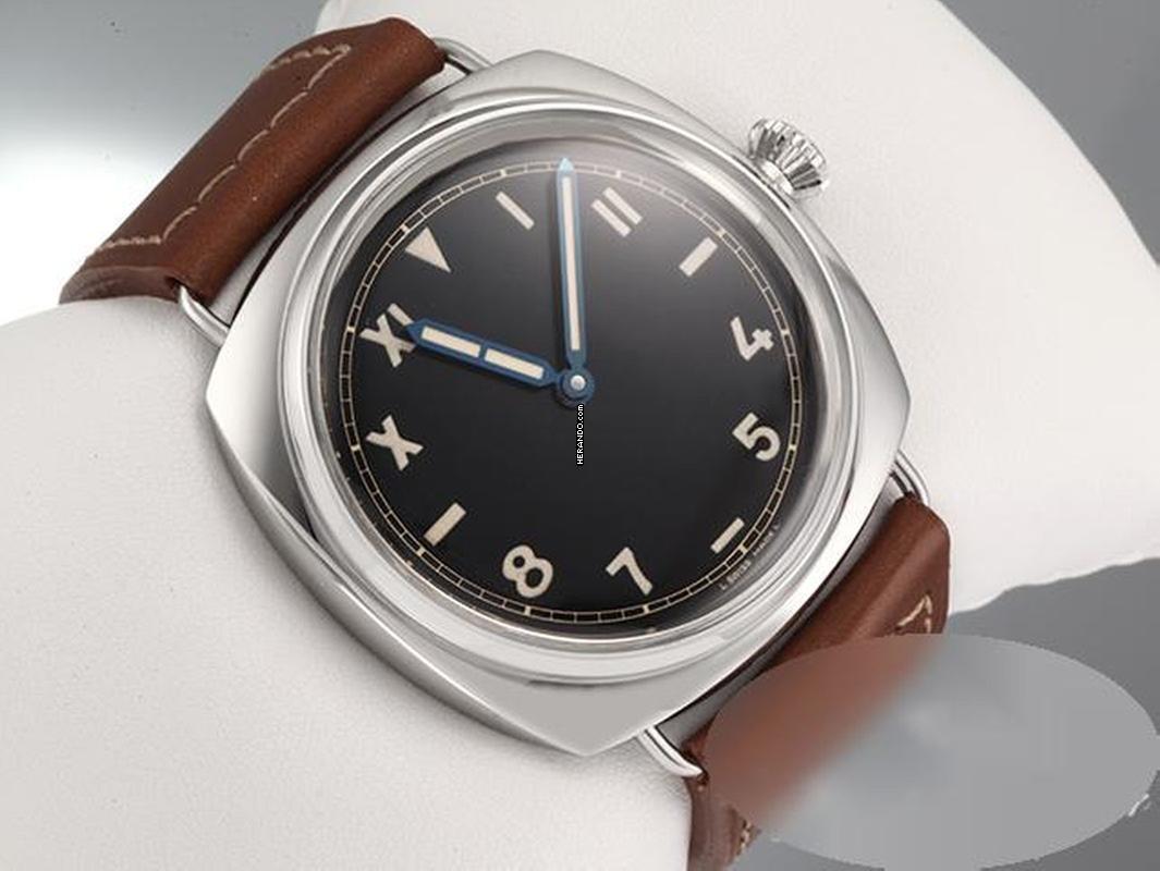 Thumbnail von Panerai Radiomir 1936 California Brevettato 47 Mm Pam00249 Edelstahl Handaufzug Steel Black Dial