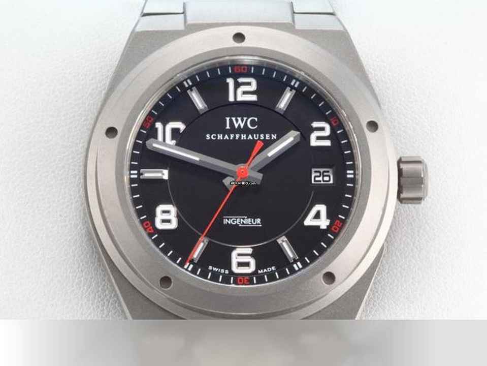  IWC Ingenieur AMG 42mm Titian 2007 Iw322702 Automatik Titanium Herren Black Dial 