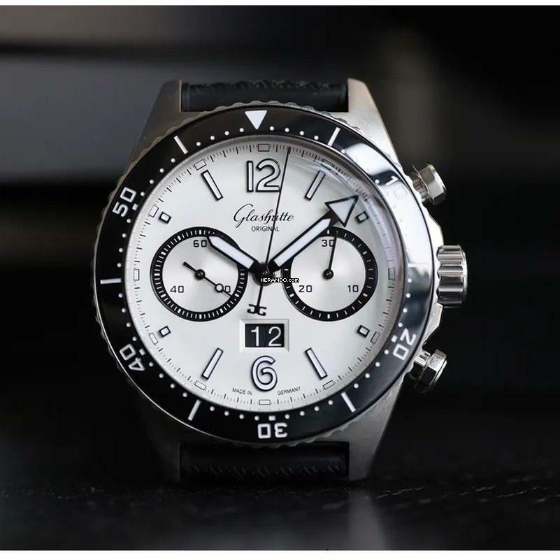  Glashütte Original SeaQ Chronograph NEW FULL SET 