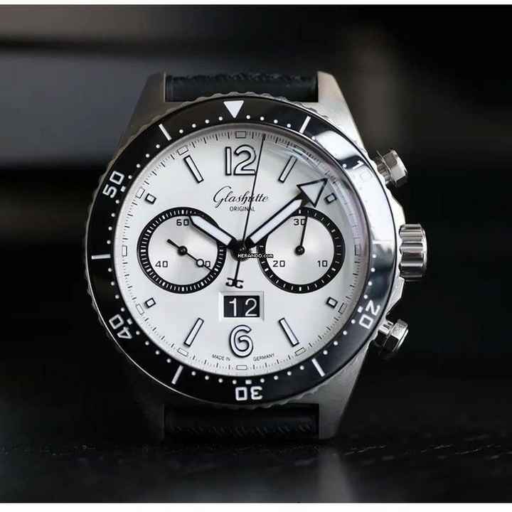  Glashütte Original SeaQ Chronograph NEW FULL SET 