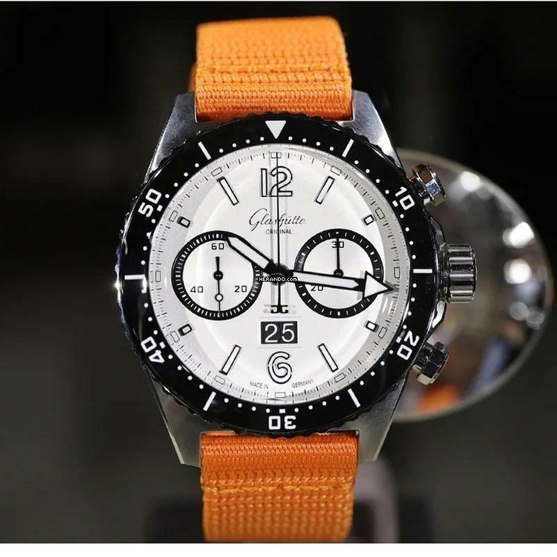  Glashütte Original SeaQ Chronograph NEW FULL SET 