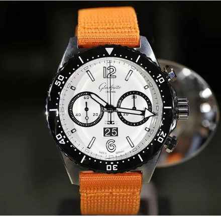  Glashütte Original SeaQ Chronograph NEW FULL SET 