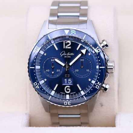  Glashütte Original SeaQ Chronograph NEW FULL SET 