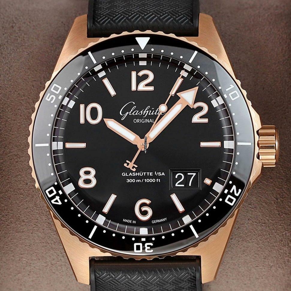  Glashütte Original SeaQ Panoramadatum Panorama Date NEW FULL SET 