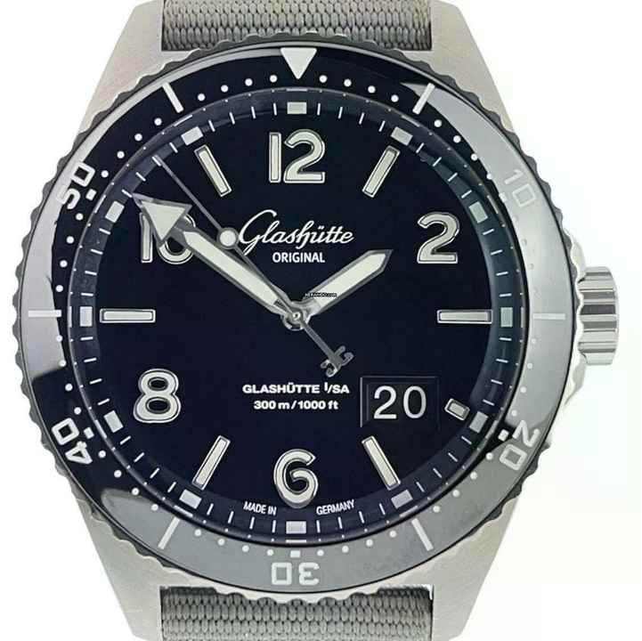  Glashütte Original SeaQ Panoramadatum NEW FULL SET 