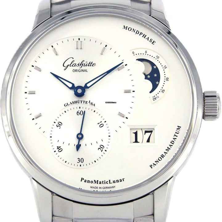  Glashütte Original PanoMaticLunar NEW FULL SET 