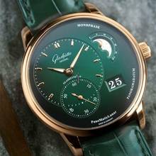 Thumbnail von Glashütte Original PanoMaticLunar Green 40mm NEW FULL SET