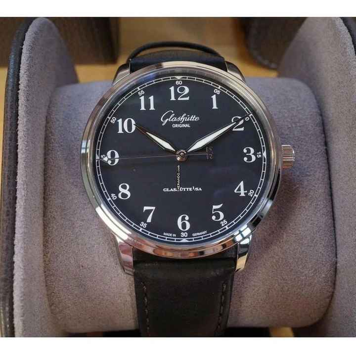  Glashütte Original Senator Excellence 40mm Black NEW FULL SET 