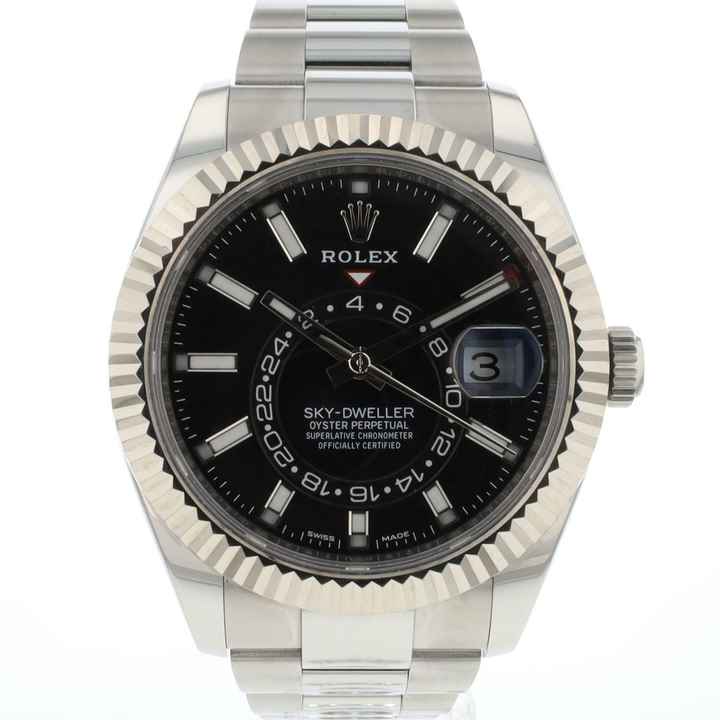  Rolex Sky-Dweller Steel Black Dial 