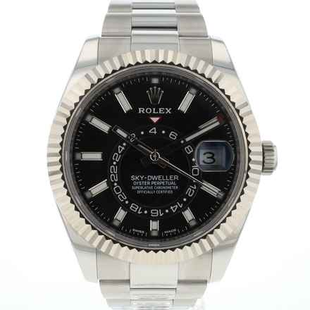  Rolex Sky-Dweller Steel Black Dial 