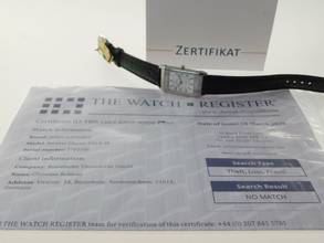 Thumbnail von Jaeger-LeCoultre Reverso Classique Classic im sehr guten Zustand mit neuem schwarzem Krokoband Classic Modell 23 x 38 mm