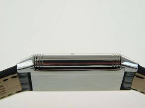 Thumbnail von Jaeger-LeCoultre Reverso Classique Classic im sehr guten Zustand mit neuem schwarzem Krokoband Classic Modell 23 x 38 mm