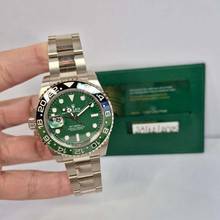 Thumbnail von Rolex GMT-Master Il Sprite Ouro Branco 40mm Automático Completo