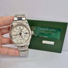 Thumbnail von Rolex Sky-Dweller Ouro Branco & Aço White Dial 42mm Completo