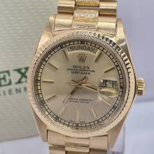 Thumbnail von Rolex Day-Date 36 36mm Presidente Bark Finish Full Gold Automático Completo