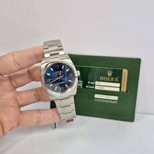 Thumbnail von Rolex Air King 34mm N.O.S Blue Dial Automático Completo