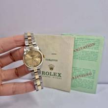 Thumbnail von Rolex Lady-Datejust Ouro & Aço 26mm Vintage Automático Completo