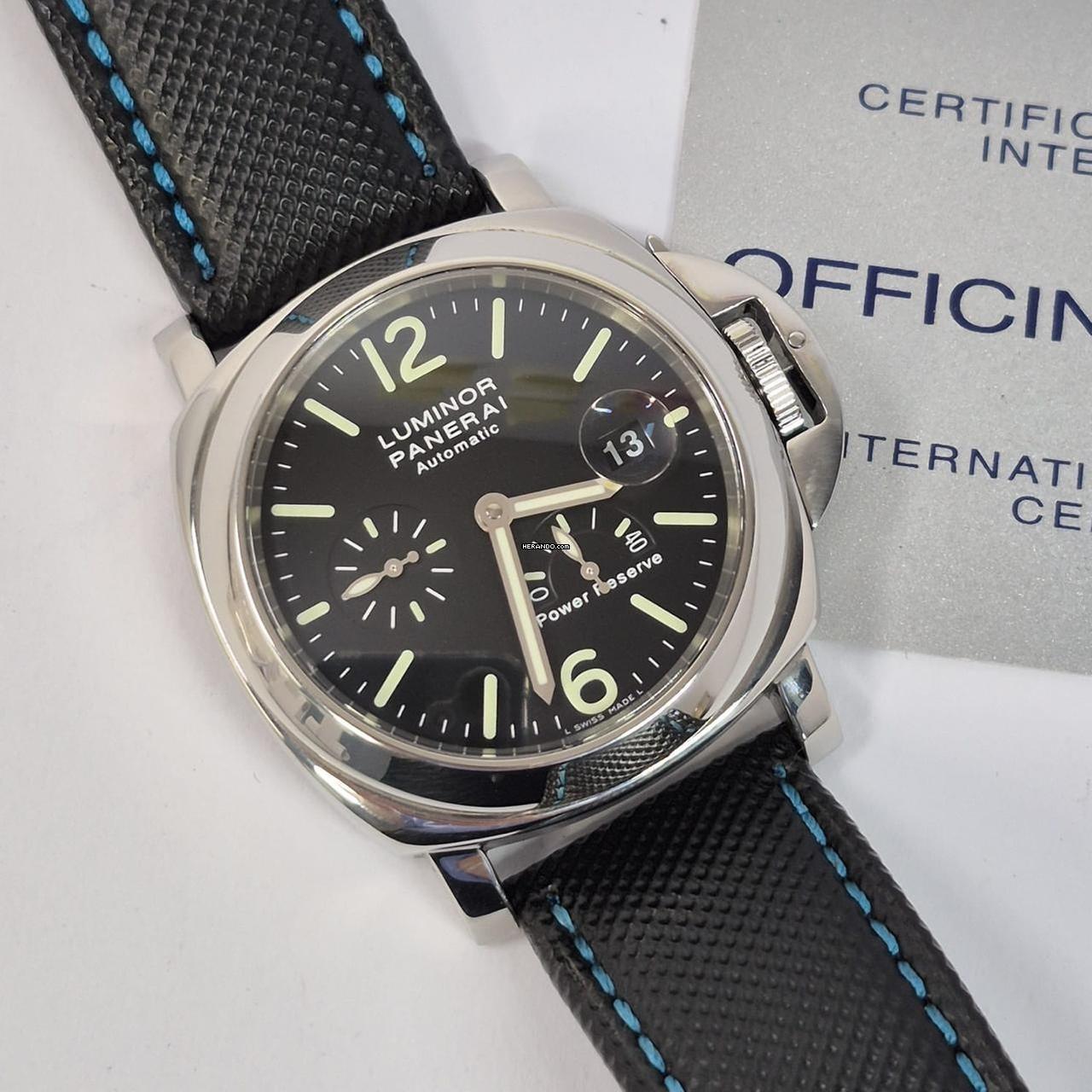 Thumbnail von Panerai Luminor Power Reserve 44mm Automático 2 Pulseiras