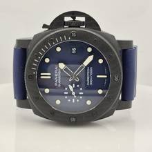 Thumbnail von Panerai Submersible Carbotech Blu Abisso 44mm Automático Completo