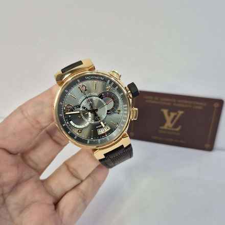  Louis Vuitton Tambour Chronograph Rose Gold Limited Edition 44mm Automático 