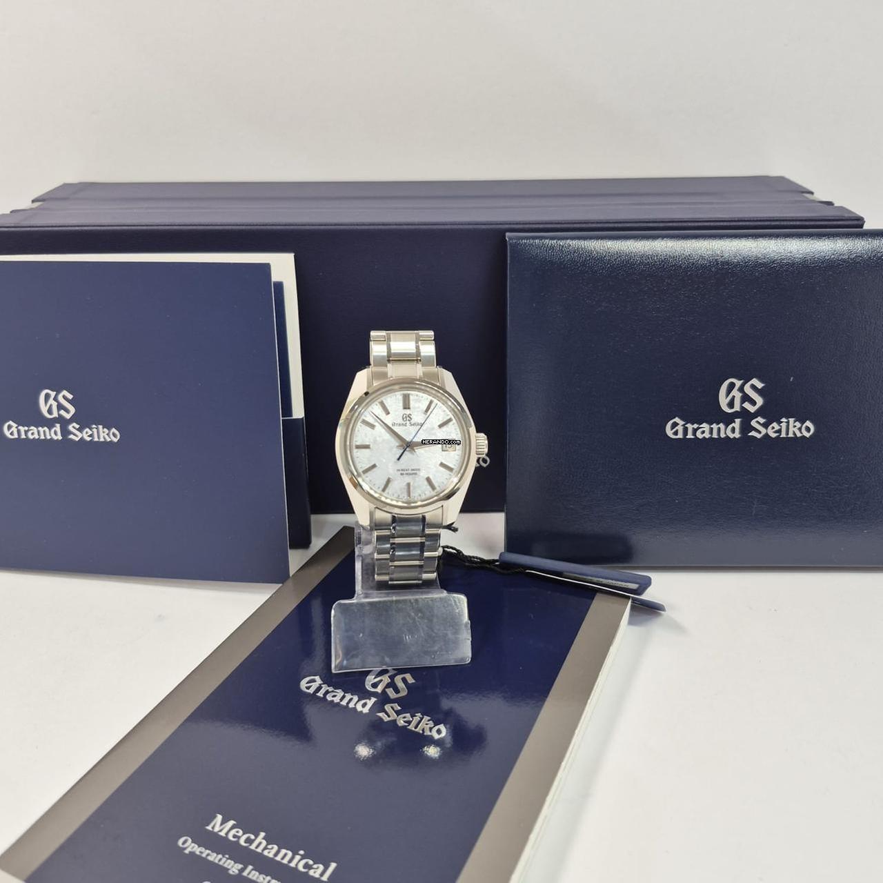 Thumbnail von Grand Seiko Heritage Collection Snowscape Heritage 80 Hour Power Reserve 40mm Automático Completo