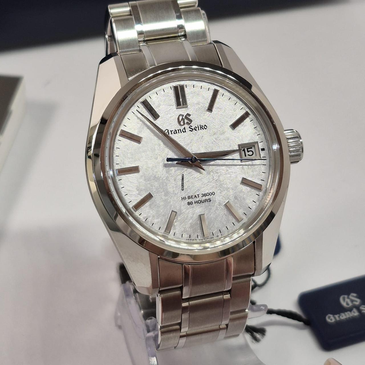 Thumbnail von Grand Seiko Heritage Collection Snowscape Heritage 80 Hour Power Reserve 40mm Automático Completo