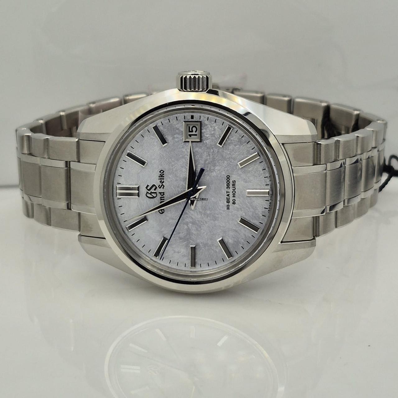 Thumbnail von Grand Seiko Heritage Collection Snowscape Heritage 80 Hour Power Reserve 40mm Automático Completo